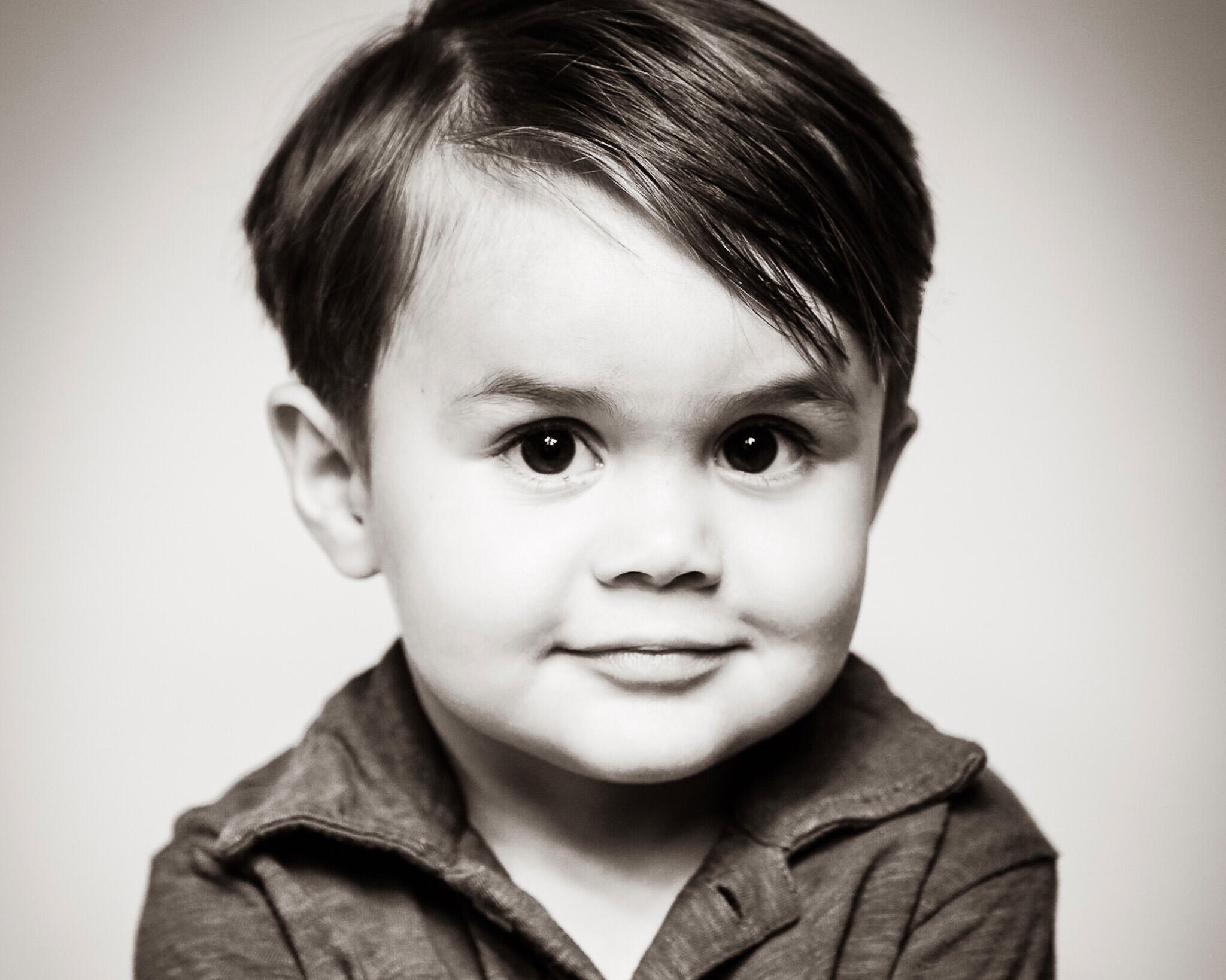Professional headshot of a Dallas-based child actor.